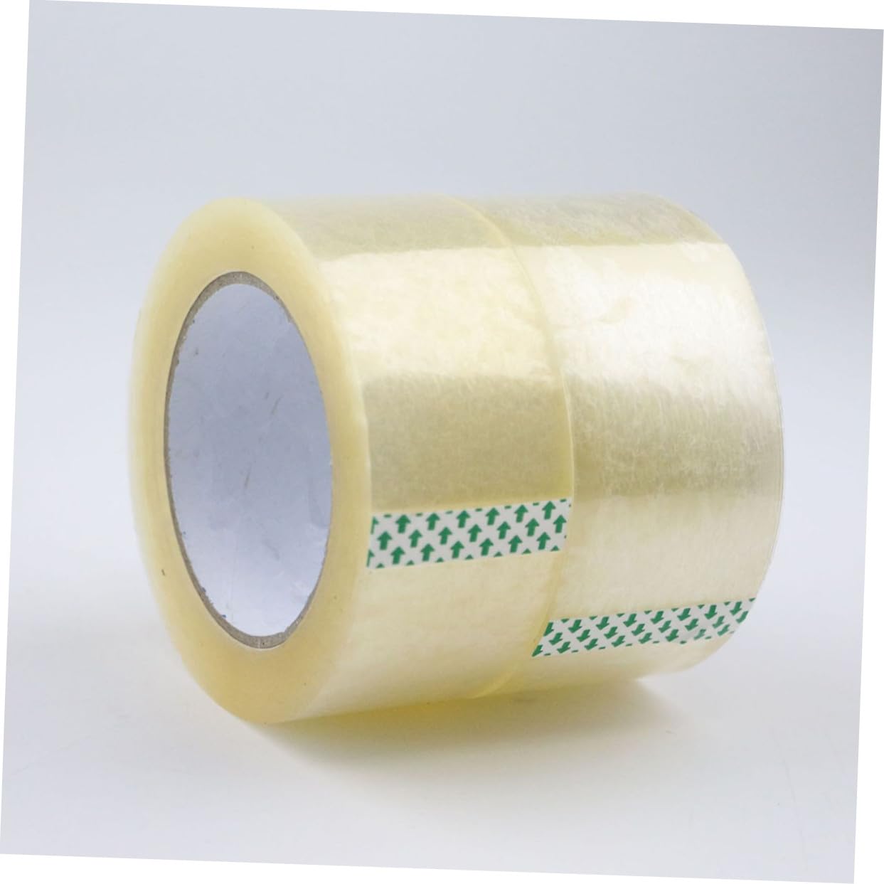 6 rouleaux Ruban Adhésif Transparent Lot de Bande Adhésive Forte et Silencieuse pour Emballage Colis et Scellage Carton