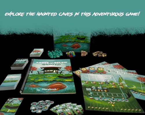 Above and Below: Haunted juego de mesa miniatura 3