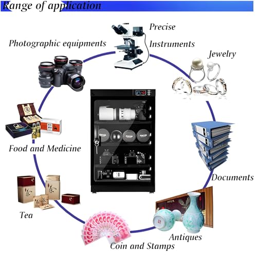 Generic 80L 4層全自動デジタルカメラ収納電子ドライキャビネット の商品画像 4