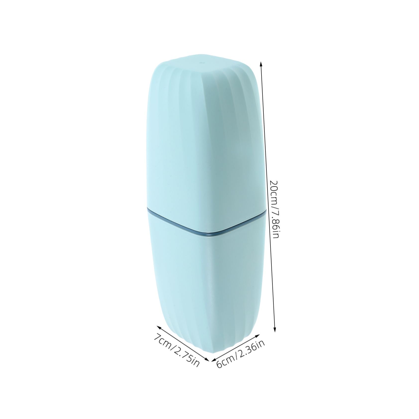 Didiseaon 5 Pz tazza per collutorio portatili boca portatovaglioli spazzolini denti kit denti viaggio dentifricio portaspazzolini fornitura da viaggio tazza per spazzolino da pp