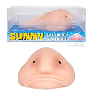 Accoutrements Sunny The Blobfish - Novelty Toy- Sq
