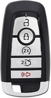 StandardAutoPart Replacement Smart Key Remote Keyless Entry Compatible with Ford Fusion Explorer Edge Mustang Expedition M3N-A2C93142600 164-R8149 164R8149 R8149 (5 Button Complete Unit)