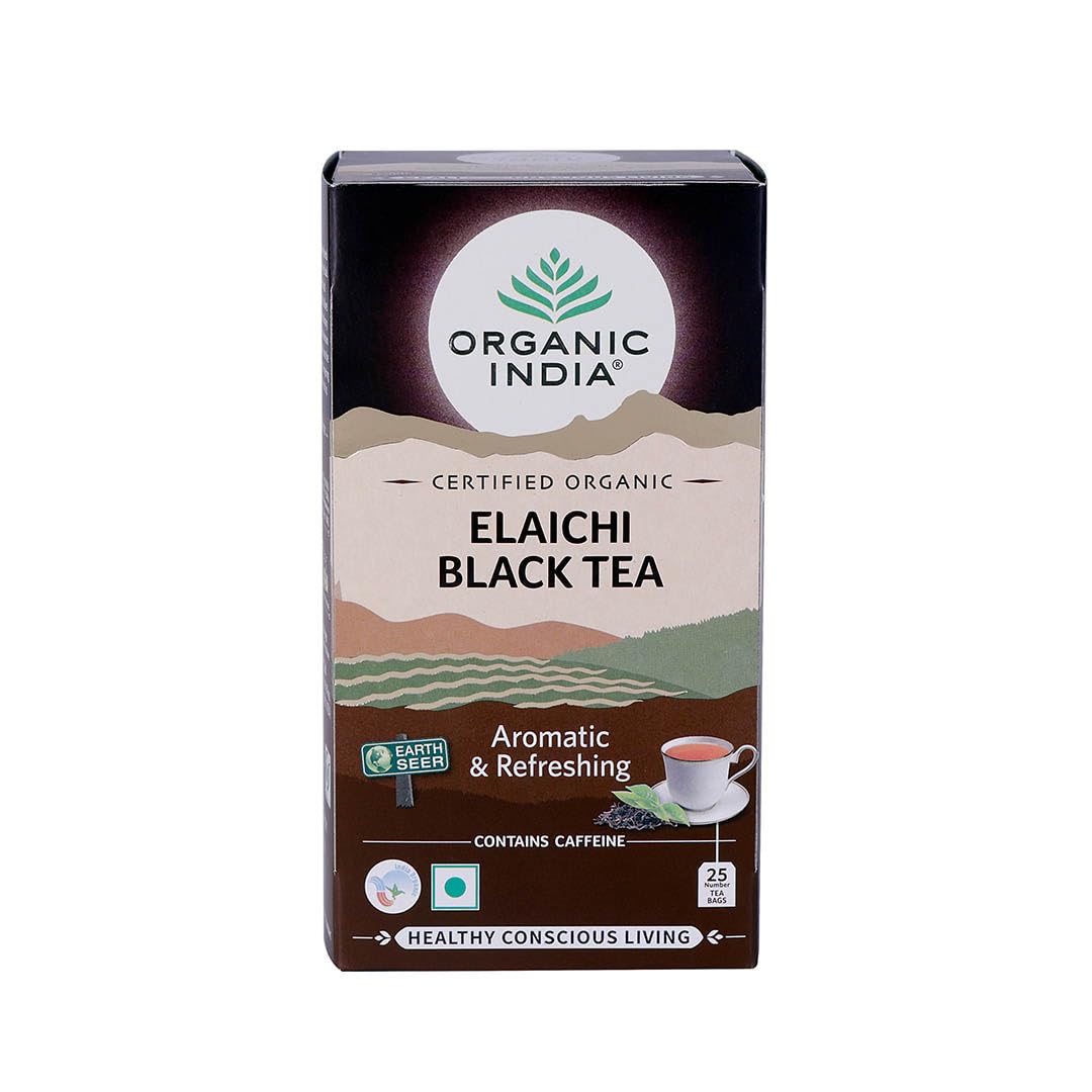 ORGANIC INDIA Elaichi Black Tea 25 Teabags (B0CST2T7G6) Amazon Price History, Amazon Price Tracker
