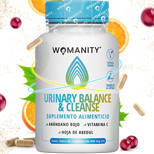Productos Para La Menopausia, Complejo Infecciones Urinarias | 60 Cápsulas Extracto de Arándano | Hoja de Abedul | Vitamina C | Cola de Caballo | Pelos de Elote | Natural y Orgánico |...