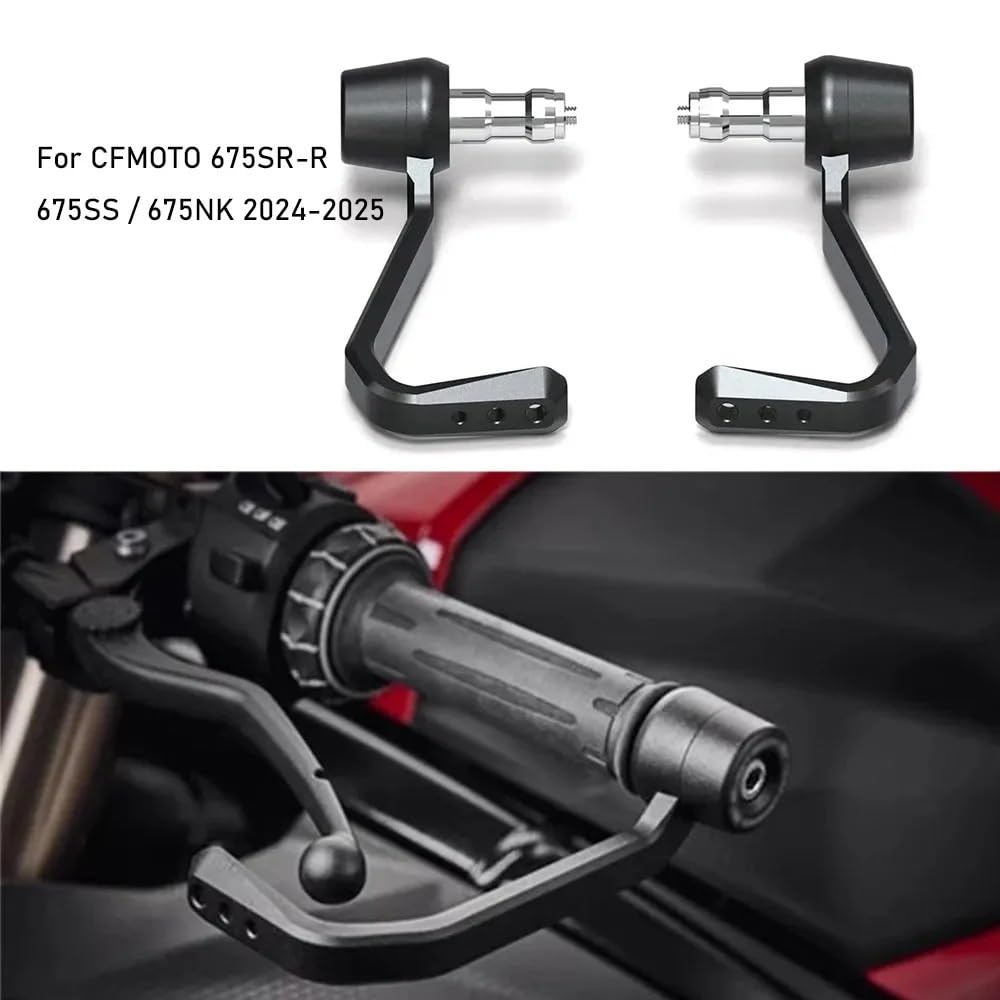 Części kierownicze motocykli Osłona uchwytu motocy Pasuje do 675SR-R / 675SS / 675NK 2024-2025 kierownica motocykla uchwyty osłona dłoni zestaw osłon hamulca i sprzęgła