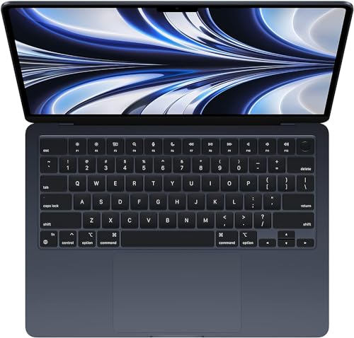 Image of Apple 2022 MacBook Air with Apple M2 Chip (13-inch, 24GB RAM, 2TB SSD Storage) Midnight (Renewed)