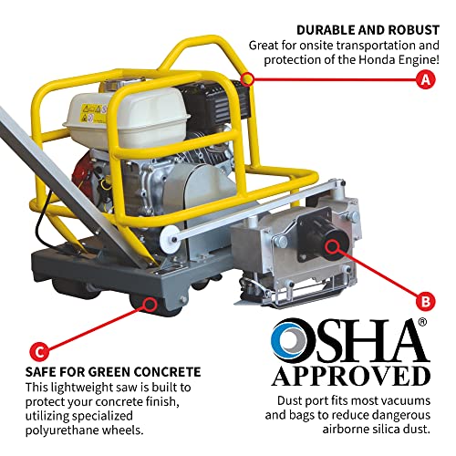Tomahawk Power TFS6H Concrete Cutting Saw