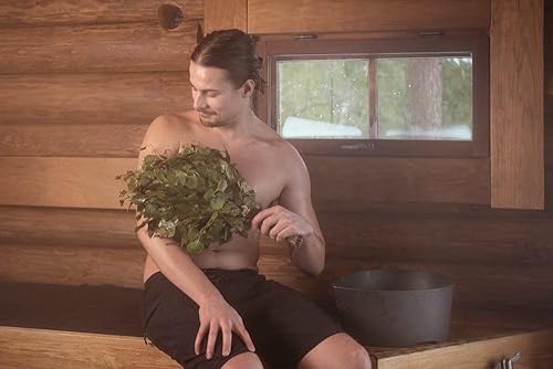 Miniatura 5 de Northern Lights Group Batidor de sauna Rento - Abedul - Accesorios para sauna finlandesa