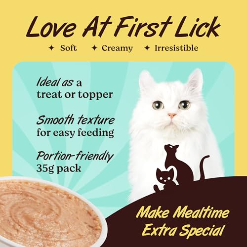 Image of Kennel Kitchen Creamy Mousse Chicken 35g Pouch (Pack of 12), Wet Cat Food for Adult & Kittens, Infused with Chicken Broth, High Protein, Easy to Digest, High-Moisture Wet Food for Healthy Hydration