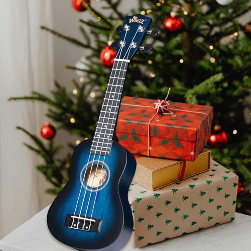Winzz 21-Inch Soprano Ukulele Beginner Kit with 6 Accessories - Image 7