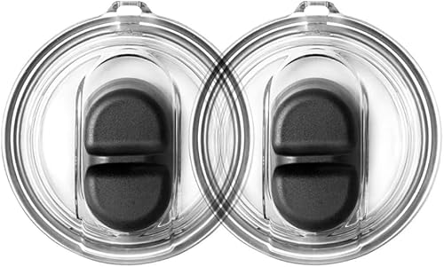 Miniatura 1 de Tapa Stronghold de 20 onzas compatible con taza de viaje YETI Rambler de 20 onzas (sólo se adapta a tazas de viaje de 20 onzas (paquete de 2)