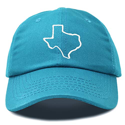 DALIX Texas State Gorra de Béisbol Bordada de Algodón miniatura 1