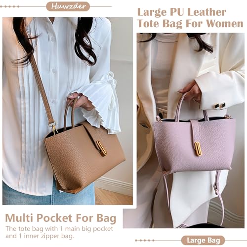 Women Small Bucket Bag for Women Trendy Tote Bags Vegan Leather Shoulder Purses Casual Hobo Crossbody Handbags3