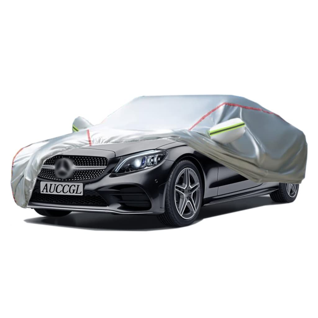 Car Cover Suitable For Mercedes-C Class C180 C200 C300 C200k C220d C300d C260 Coupé, Outdoor Car Cover, Wind And Rain Protection, Winter Car Cover, Oxford Fabric Car Cover With Side Door Zips