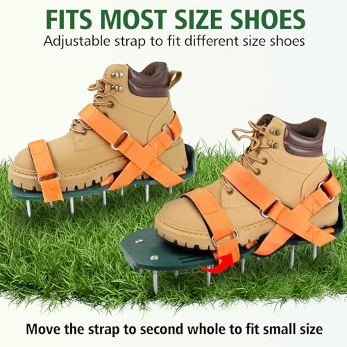 Zapatos aireadores para césped con correas ajustables miniatura 5