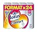 Lotus Papier Toilette confort Blanc - Les 24 rouleaux