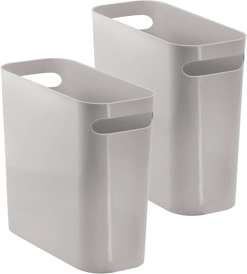 slim wastebasket