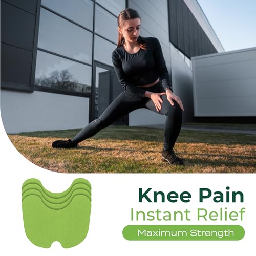 Image of (30 pcs) Herbal Knee Pain Relief Patches Arthritis Inflammation Patch Sticker | Instant Relief from Pain | Joint Pain Relief Products Natural Wormwood Extract Patch for Knee (Pack of 30)