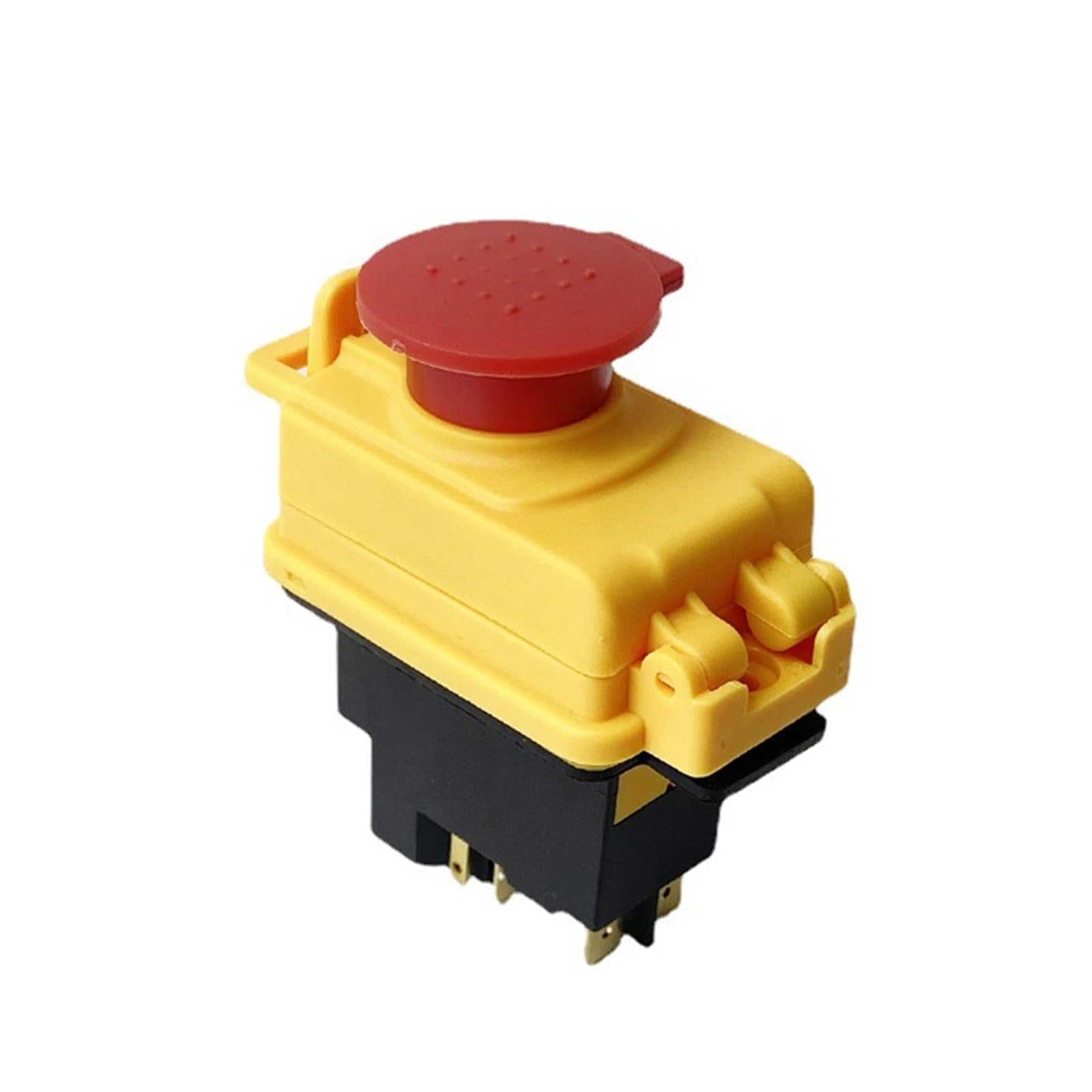 Bouton d'arrêt d'urgence, Bouton d'arrêt d'urgence YCZ3-C, réinitialisation momentanée, IP55, étanche, 110 V/220 V, 4/5 broches(110v,5 Pins)