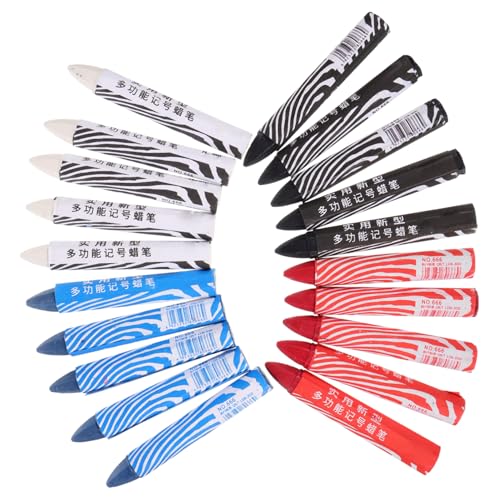 Alipis 5 Pezzi Pneumatici Gessetti Indelebili Impermeabili per Riparazione Auto Strumenti per Marcatura su Superfici Pneumatici Facile da Usare e Compatti per Manutenzione Automobilistica