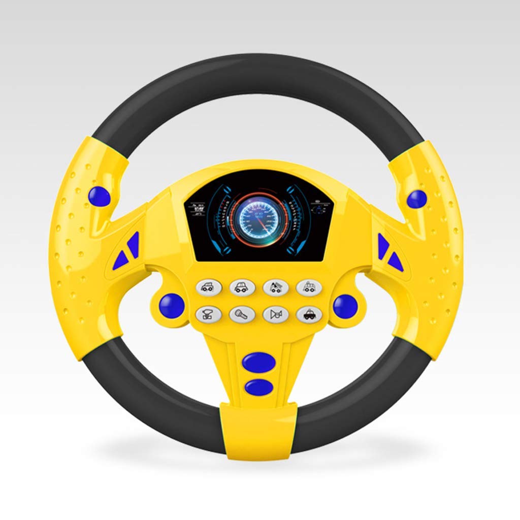 RADIONICS Simulated Steering Wheel Toy Pretend Adventure Toy for Kids (Yellow Color) (B0D4GVDMD8) Amazon Price History, Amazon Price Tracker