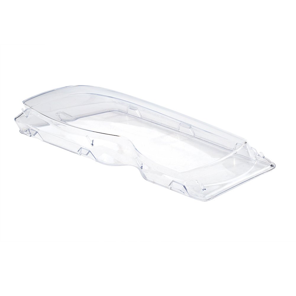 Cubierta de Faro 1 Par Lente de Luz Cubierta de Faro Tapa Izquierda Derecha Molduras de Faros Lente Difusora Transparente para Serie 3 E46 2001 2002 2003 2004 2005 Facelift 63126924043