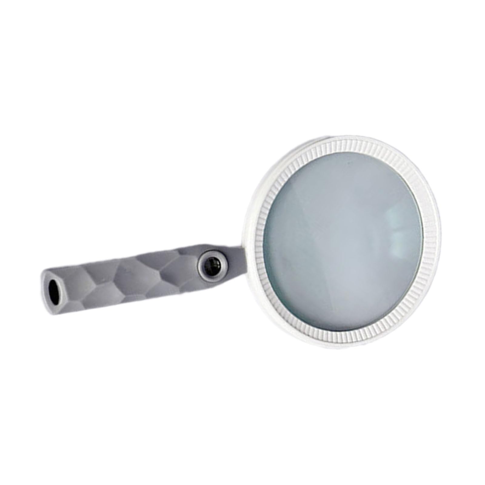 Handheld Magnifier Ergonomic Grip for Students and Senior Readers Craft Hobbies Inspections Jewelry ABS Massage Tool