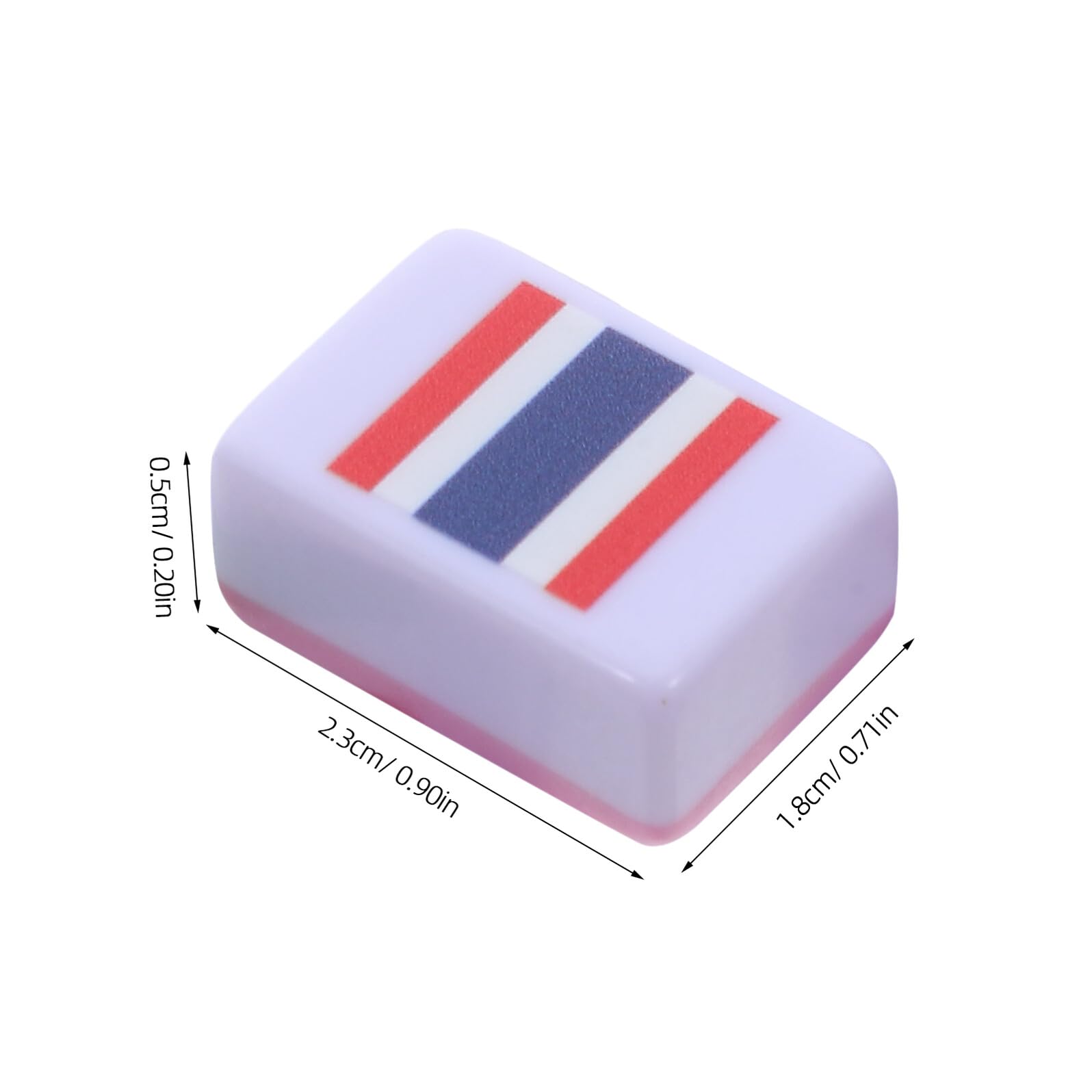 Jeu de Mahjong Drapeaux Portable 64 Pièces pour Deux Joueurs | Apprentissage Géographie, Format de Table, Divertissement Maison pour Tous Âges