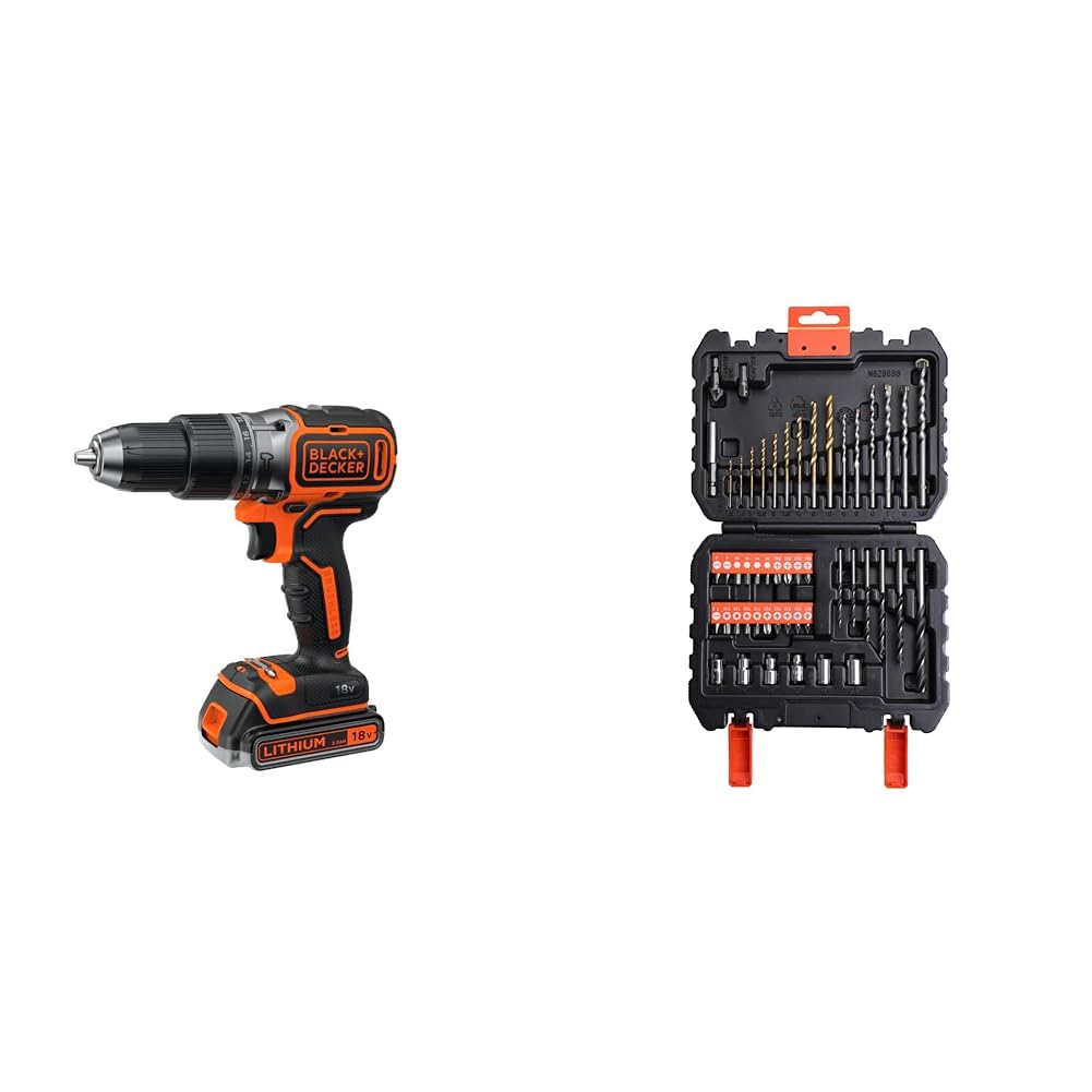Perceuse brushless BLACK+DECKER 18V pour rénover votre maison du sol au plafond sans effort