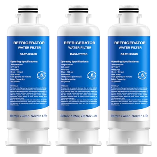 WSKFDTI DA97-17376B Replacement for Samsung HAF-QIN, HAF-QIN/EXP, DA97-08006C, RF23M8070SG...