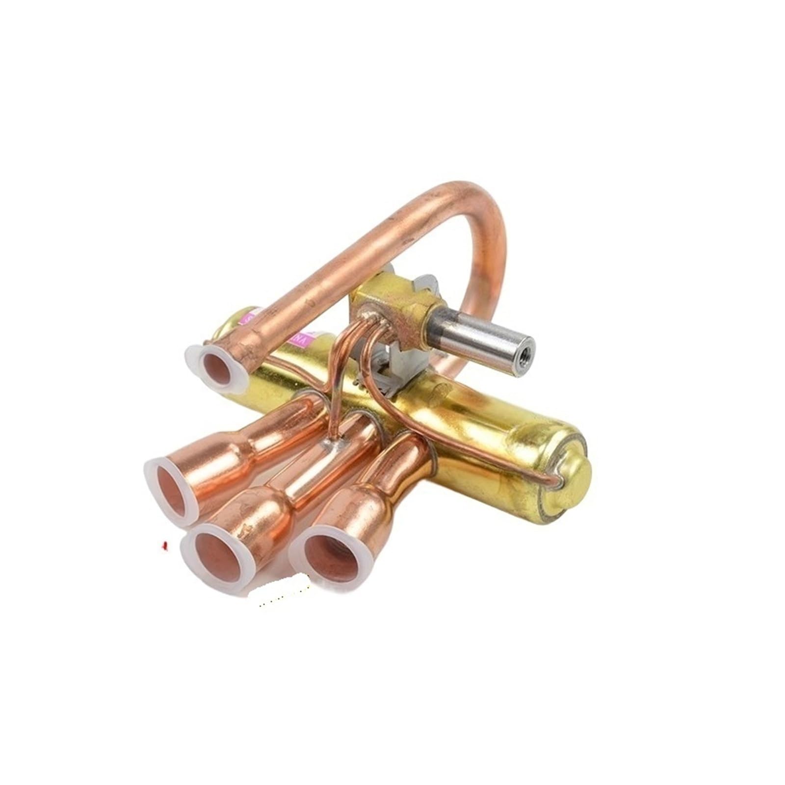 X Psblty 3P Wireless Elbow Four-Way Valve 1-5-10 Air Conditioning Air Energy Solenoid Four-Way Air Conditioner Four Way Valve(3P Wireless Elbow)