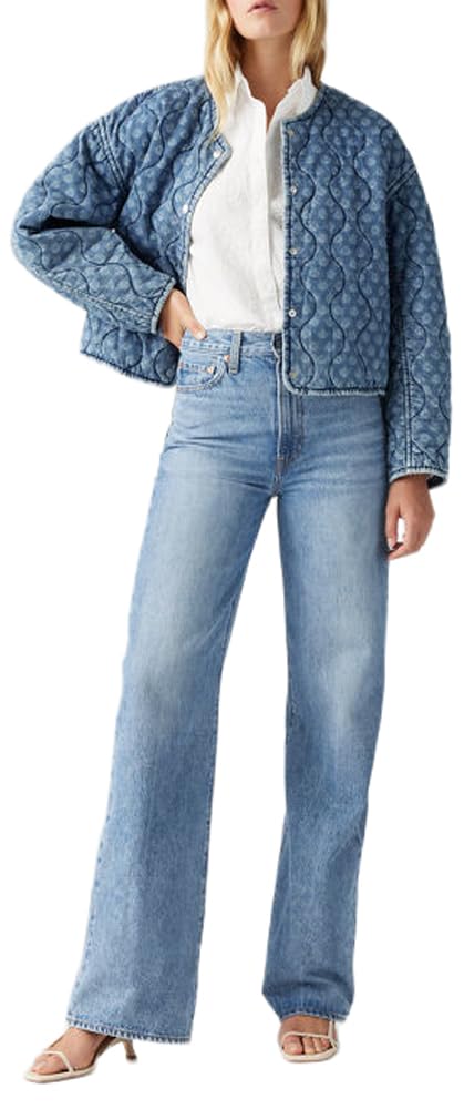 Levi's Jeans Da Donna Ribcage Wide Leg, Not The Same, 27W X 30L-image