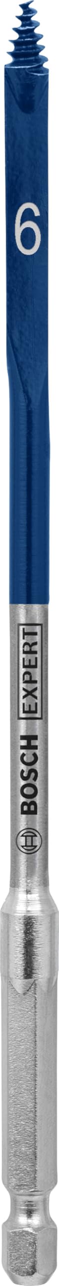 Bosch Expert Self Cut Speed Spade Bit, 6Mm X 152Mm, Hex Shank, 1 Pc