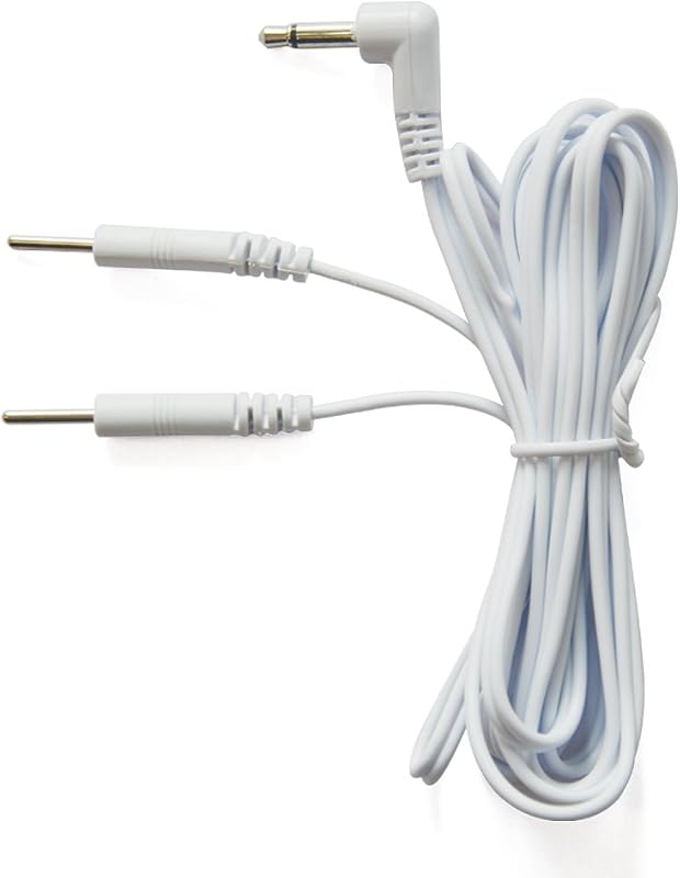 Discount TENS Replacement Lead Wire – Compatible with Omron PM3030 TENS Units Only, Fits 2mm Pin Electrode Connectors, Durable Cable for Omron Pain Relief Devices