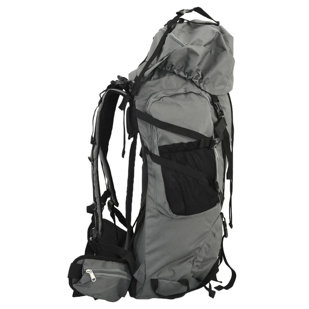 Gecheer Zaino da Trekking 60 L, con Schienale Traspirante, Cinghia in Vita Regolabile, Spallacci Imbottiti, Telaio in Ferro, Tessuto Oxford 900D, per Escursionismo, Campeggio e Arrampicata