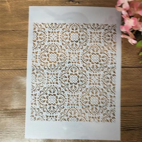 Plantillas reutilizables para pintar sobre madera y lienzo sin manchas de pintura 2