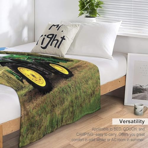 Couverture tracteur chaude en flanelle lavable machine anti-froid
