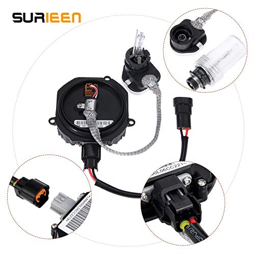 NZMNS111LANA Xenon HID Headlight Ballast Control Unit Module with Ignitor and Power Wiring Harness Replace for 28474-8991A,28474-89904,Fit for Nissan Murano,Maxima,Altima,350Z,Infiniti QX56,G35,FX35 - Thumbnail 5
