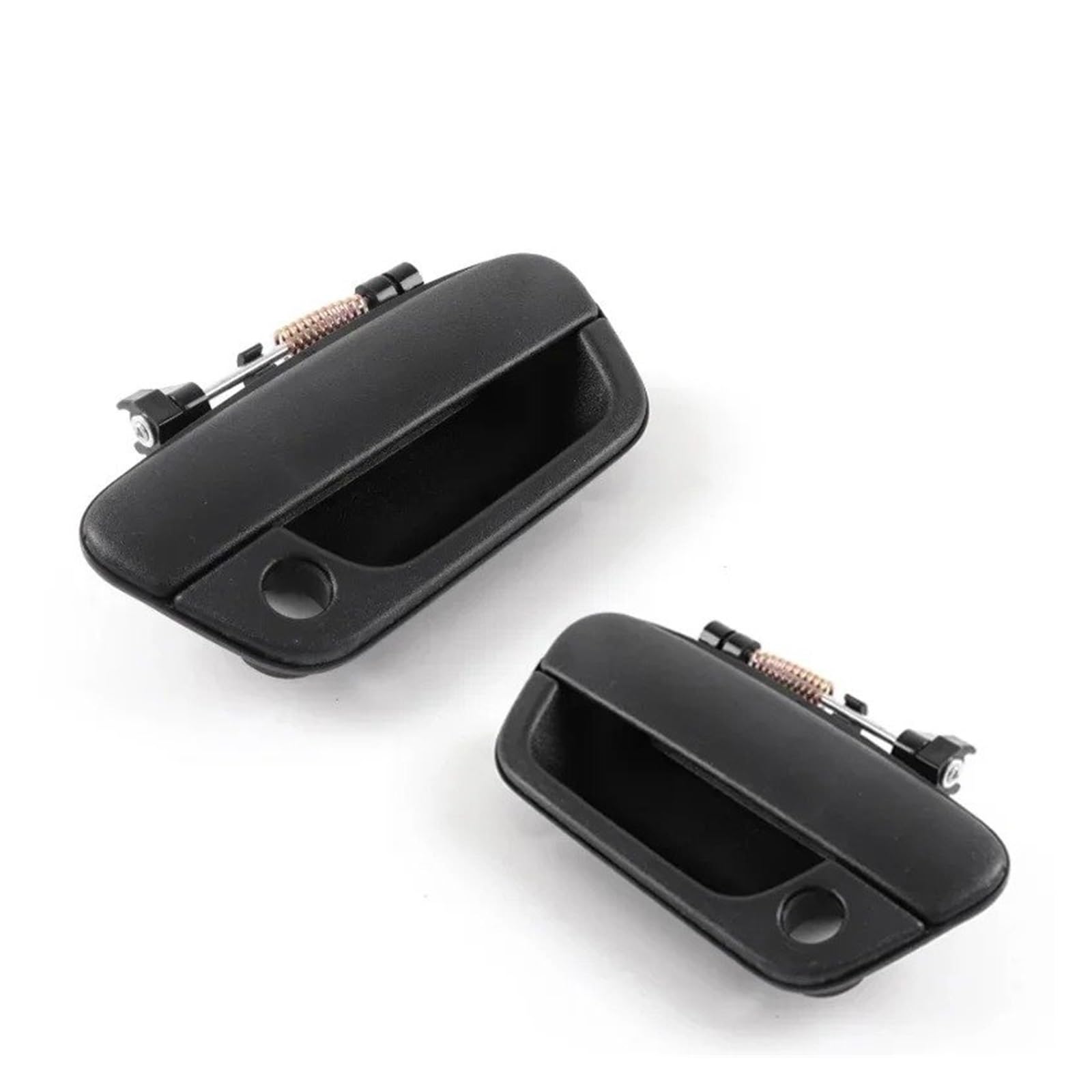 Hljnlvbn Front 1 Pair Door Handle For Chevy For Spark For Front Rear Left Right 2010-2015 Outside Exterior Door Handles Set 95987921 95987920 95964943 95964944(Front 1 Pair)