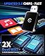 Wireless CarPlay Adapter,2025 Upgrade 5 Ghz WiFi CarPlay Dongle Konvertiert Kabelgebunden zu Kabellos mit USB,Mini Stabiler CarPlay Wireless Adapter kompatibel mit iPhone iOS 10+ und Autos mit CarPlay