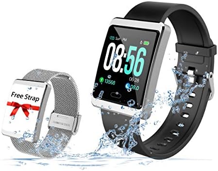 UWINMO Smart Watch for Android iOS Phone Health Exercise Fitness Tracker Watches with Heart Rate and Blood Pressure Monitoring, Sleep Monitoring Smart Watch for Men Women