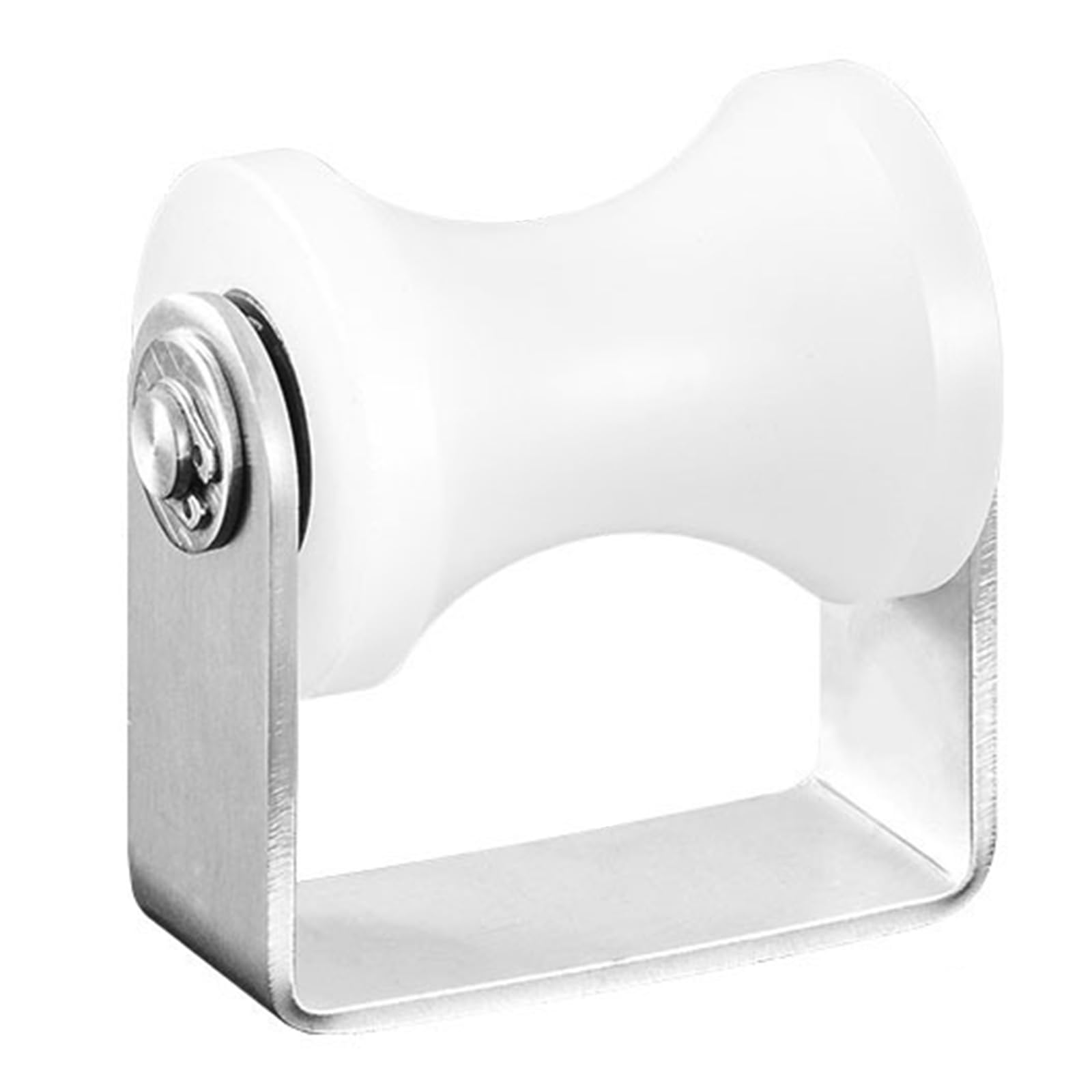 Yjcnelcr 50Mm Duties Nylon Bearing Roller For Industrial Doors And Window Quiet Operations 80Kg Load Bearing U Grooves Nylon Roller