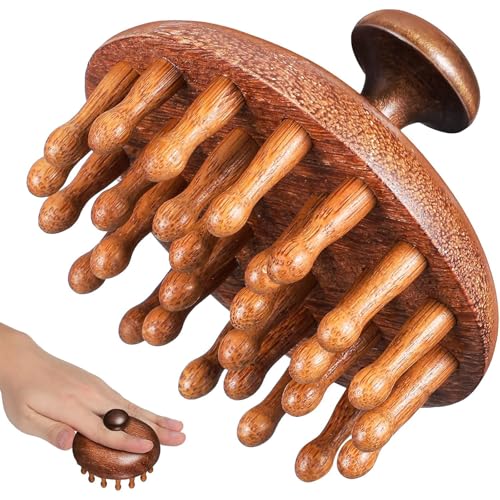 Image of Hair Massager Head Massager, Scalp Massage Tool with 28 Teeth, Stress Relief and Hair Care for Daily Use, Portable Design for Home and Travel