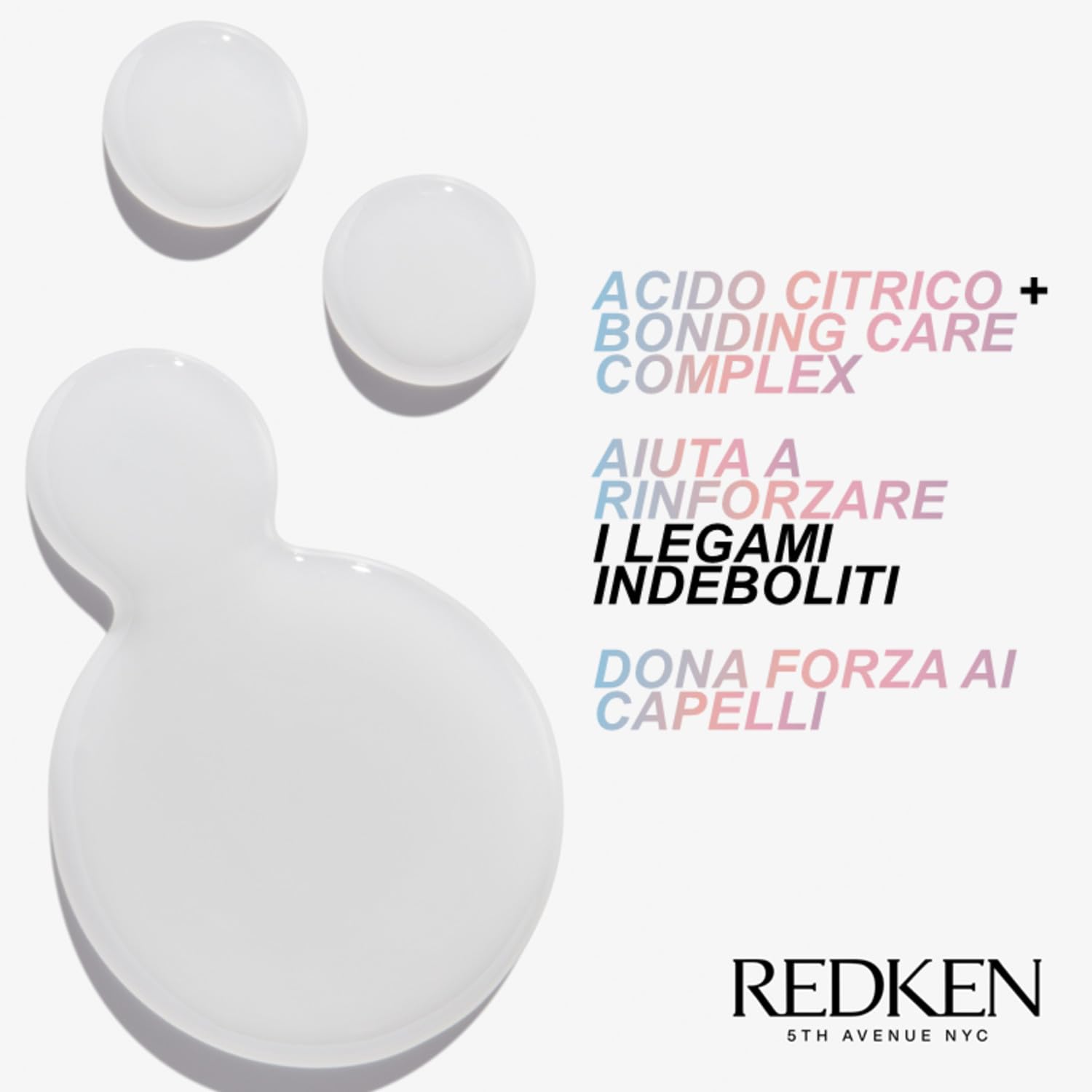 Redken | Shampoo professionale Acidic Bonding Concentrate ABC, Azione Riparatrice, Per Tutti i Tipi di Capelli Danneggiati