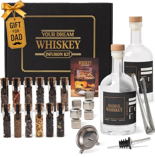Whiskey Making Kit - DIY Whiskey Gifts For Men...