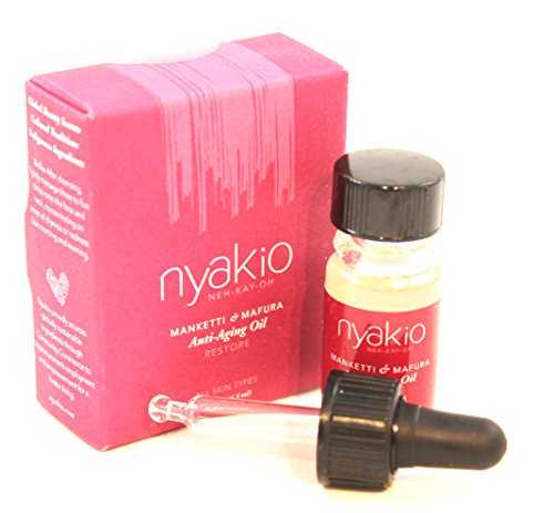 Nyakio Anti-Aging Oil with Manketti & Mafura Travel Size .15 oz.