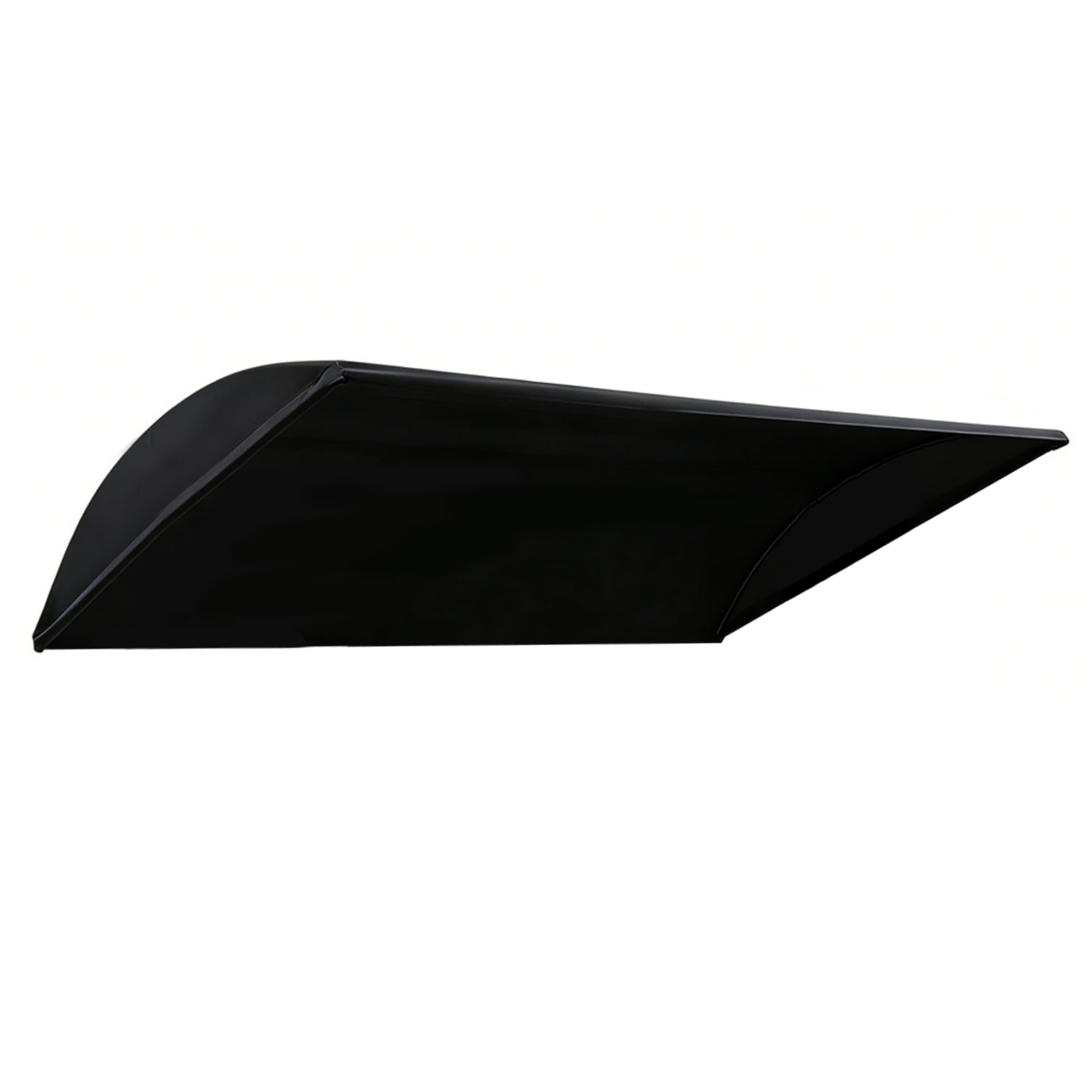 Toldo para balancín exterior impermeable de tela 600D negra de 195x123 cm