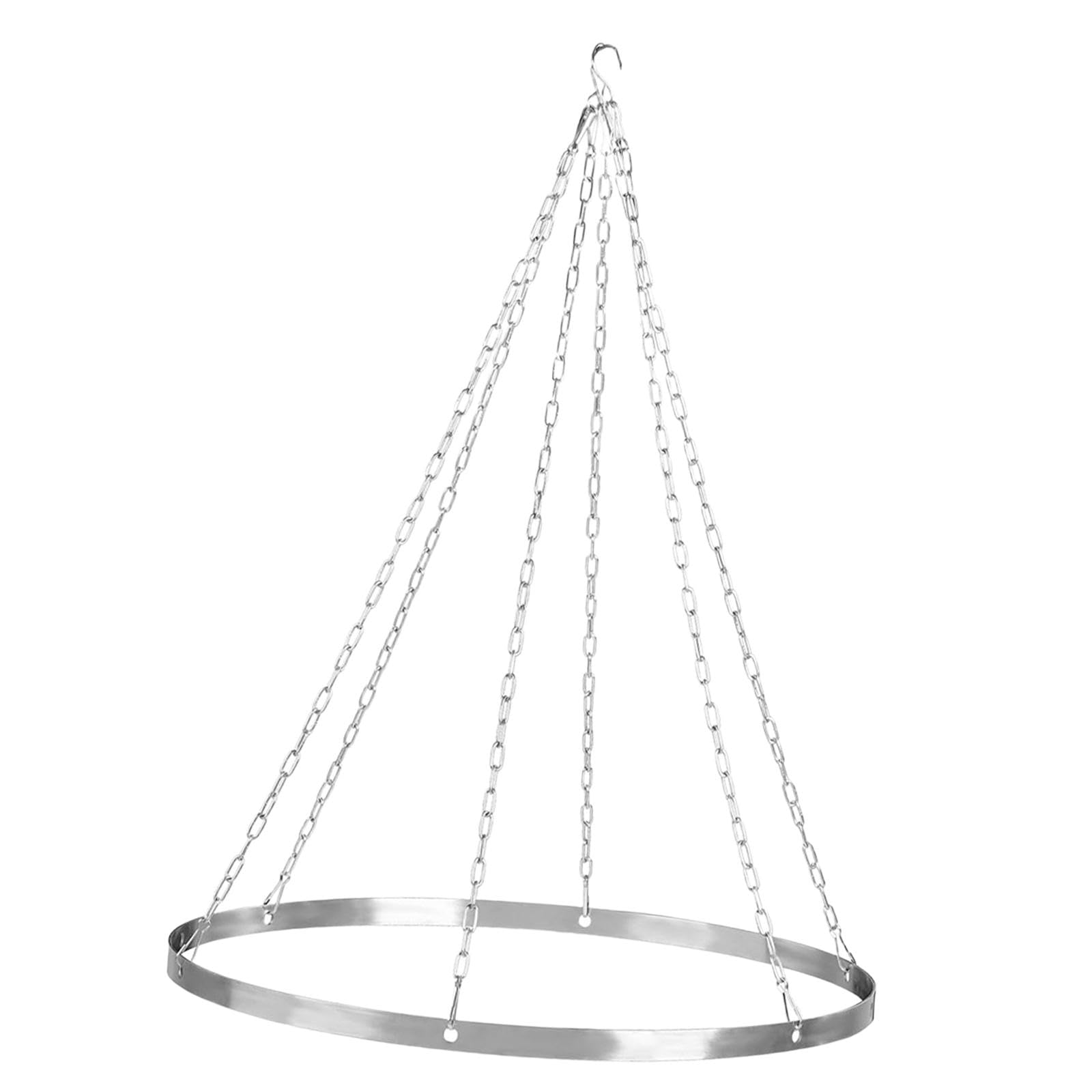 Kit de Suspension Au Plafond pour Drapés de Tissu, élégant, avec Crochets, Décoration de Mariage pour Gazebo et Jardin, 60 Cm de Diamètre