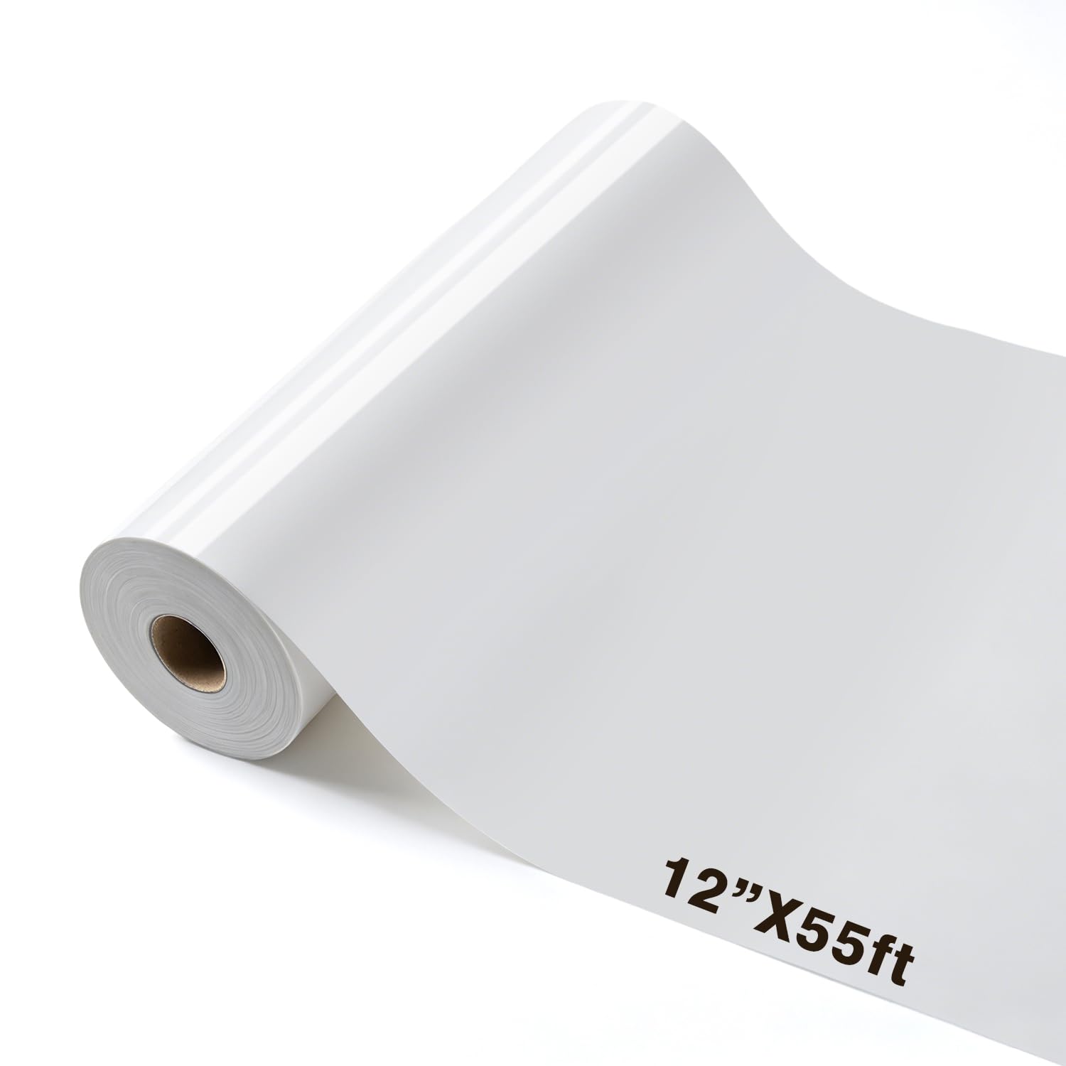 guangyintong Heat Transfer Vinyl 12" x 55ft White Iron on Vinyl