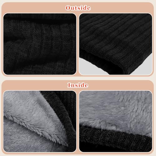 Azlafu Polaina De Pescoço Para Homens E Mulheres, Aquecedor De Pescoço De Inverno E Cachecol, Máscar